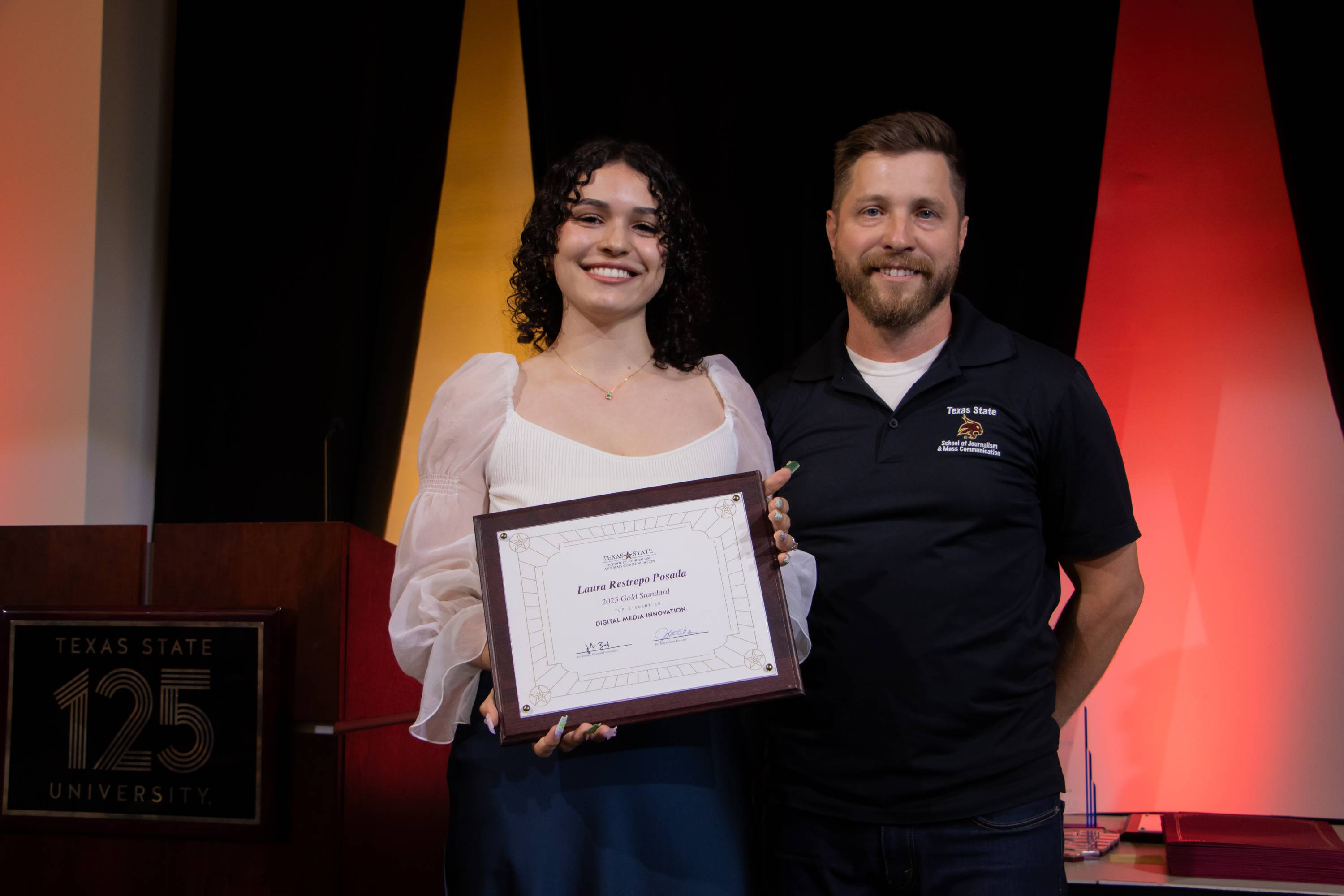 Gold Standard Award Student