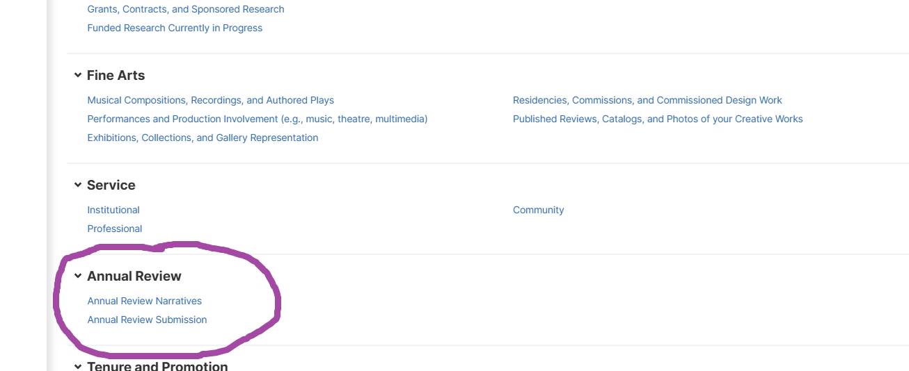 Digital Measures Scroll to Bottom