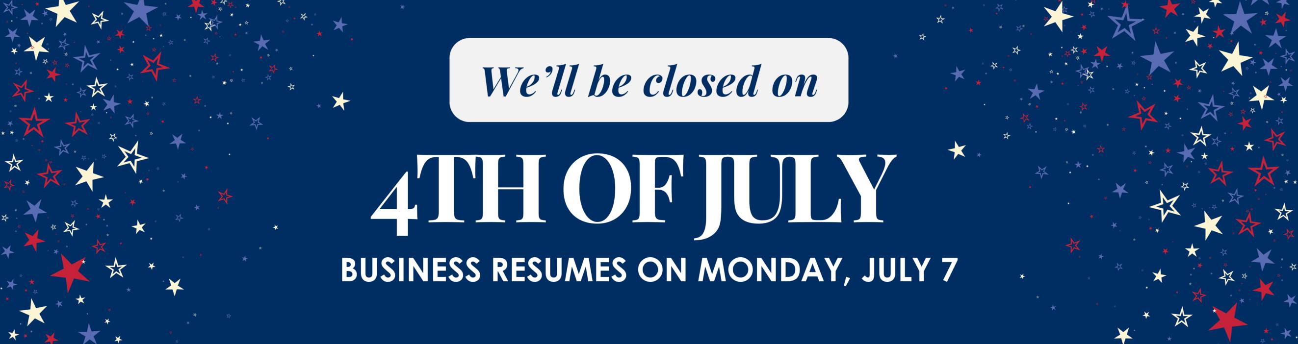 July 4 closure