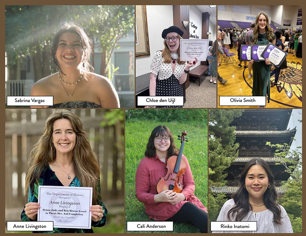History Scholarship and Award Winners, July 2025 Student Spotlight