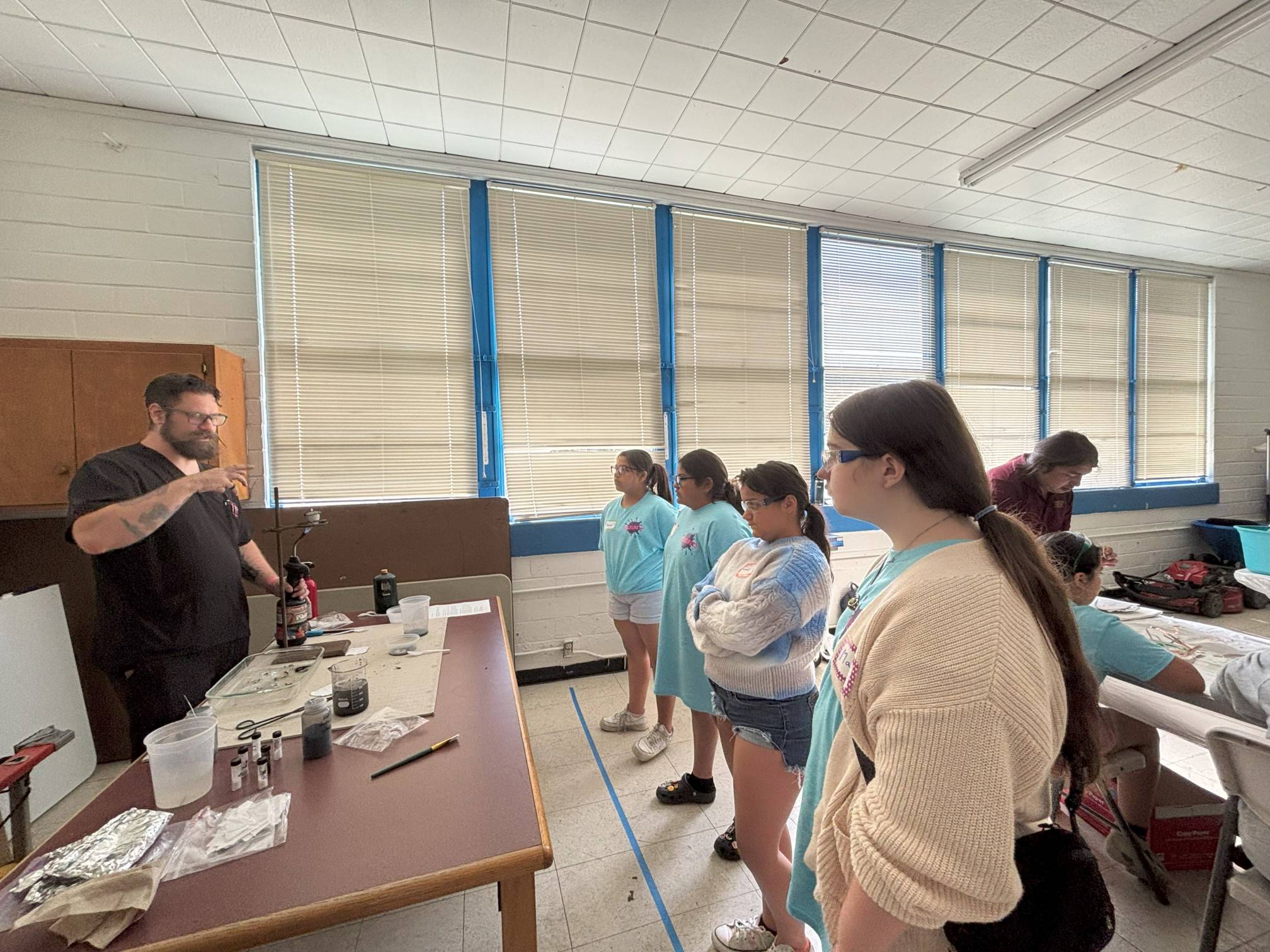July 16 - PREM Outreach at Girls Like Us Camp - Centro Cultural Hispano de San Marcos