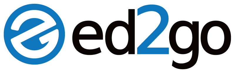 ed2go logo in black and blue