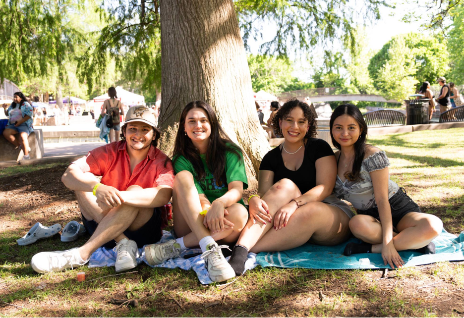 students sitting 
