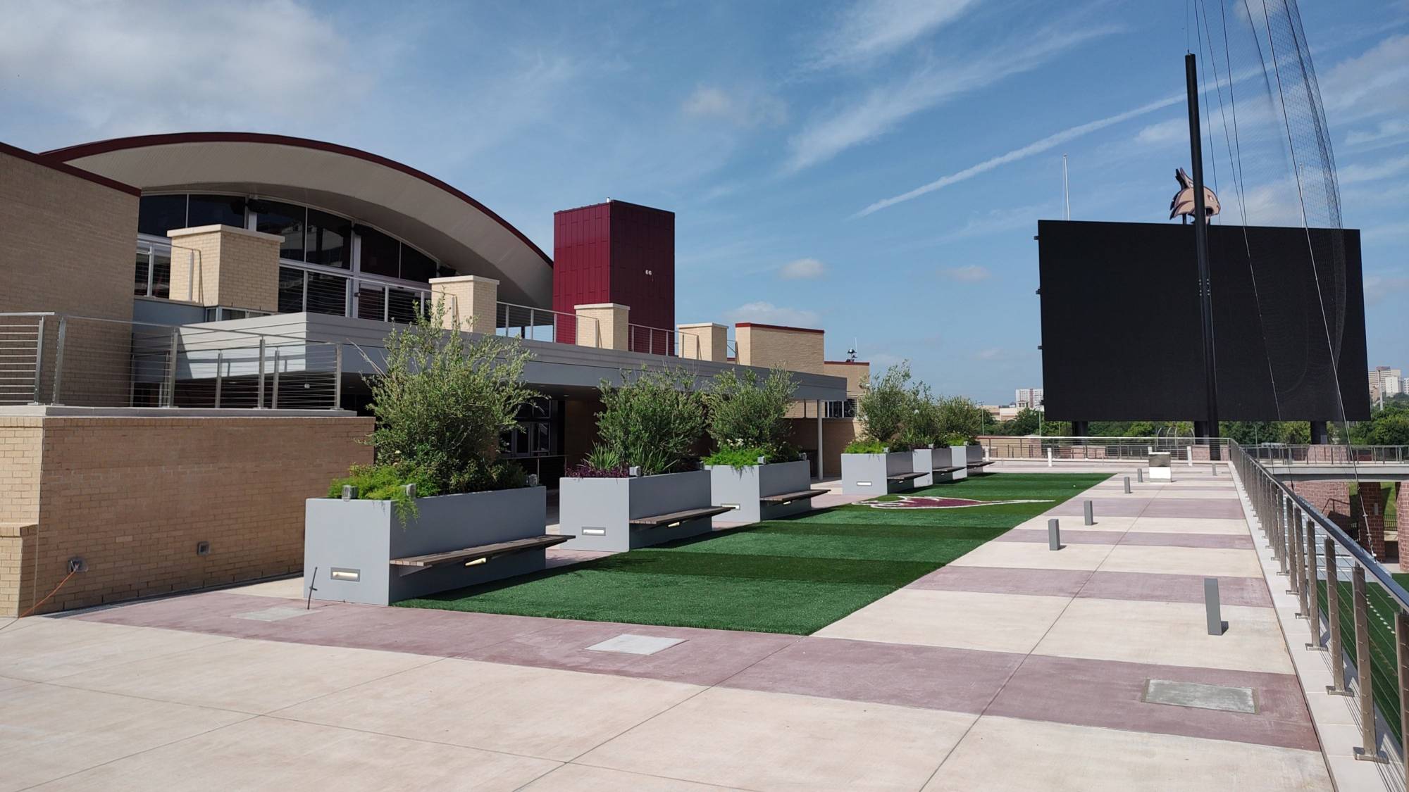 UFCU Stadium Patio Deck - July 2025