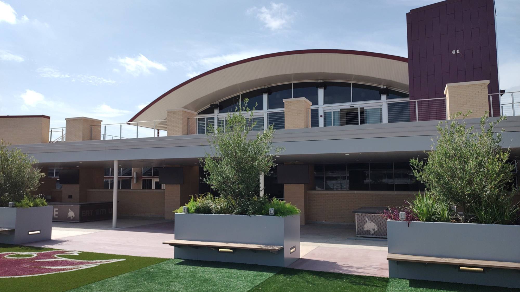 UFCU Stadium Patio - July 2025