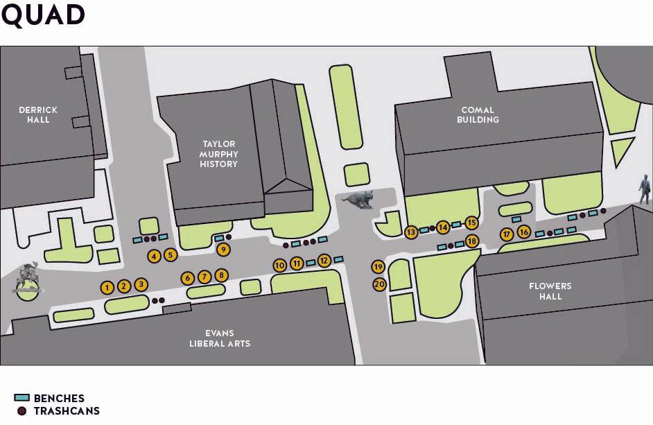 Map of The Quad