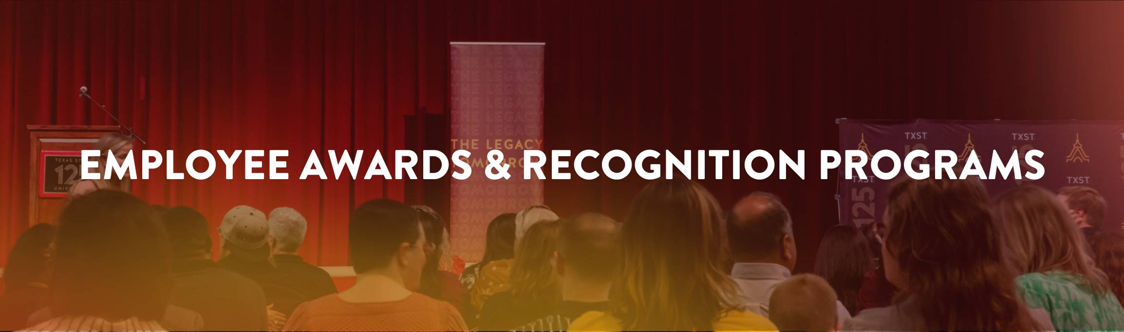 Employee Awards Banner