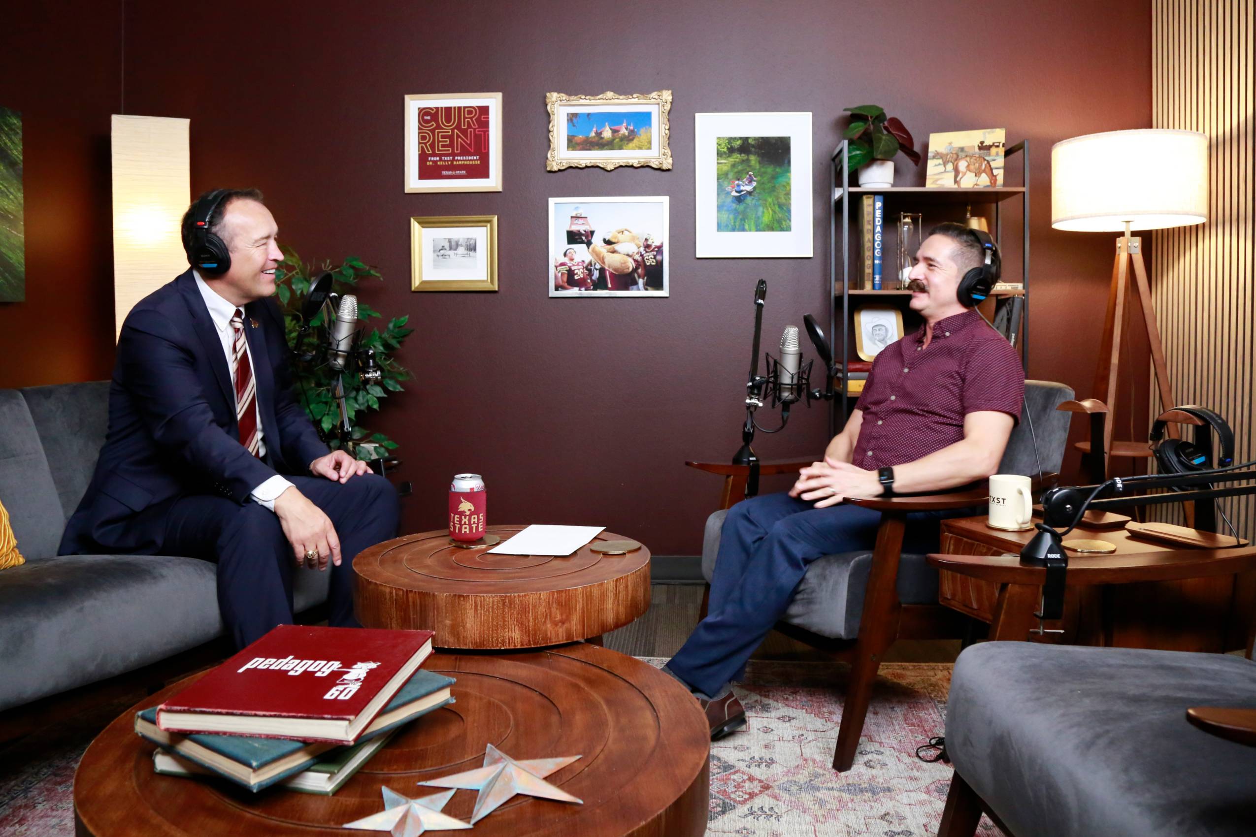 damphousse and guevara recording podcast episode