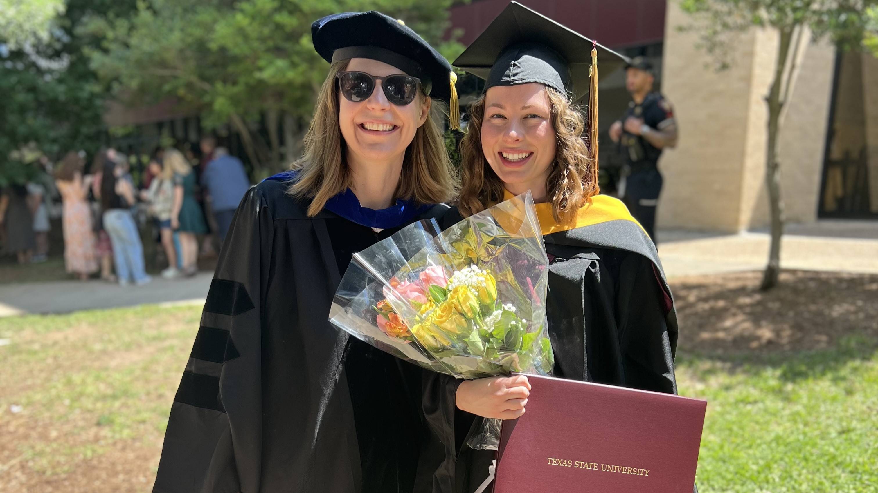 Dr. Warnell and Cassidy Watkins