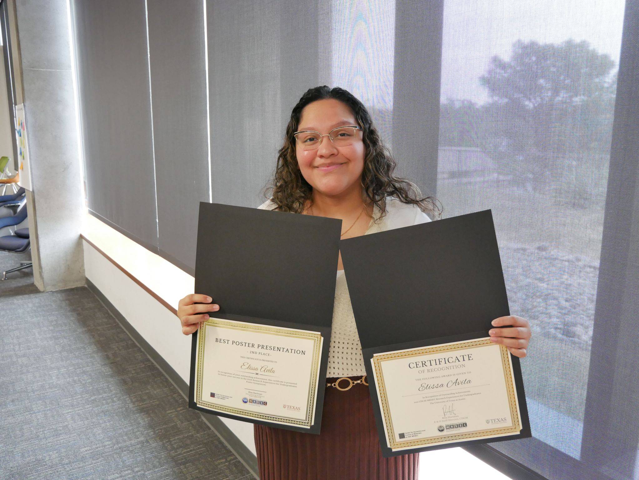 July 25 - UT CDCM MRSEC 2025 Research Experiences for Undergraduates (REU) Symposium