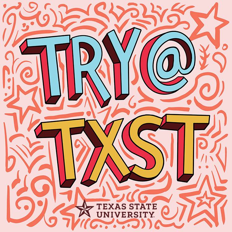 Try @ TXST podcast logo