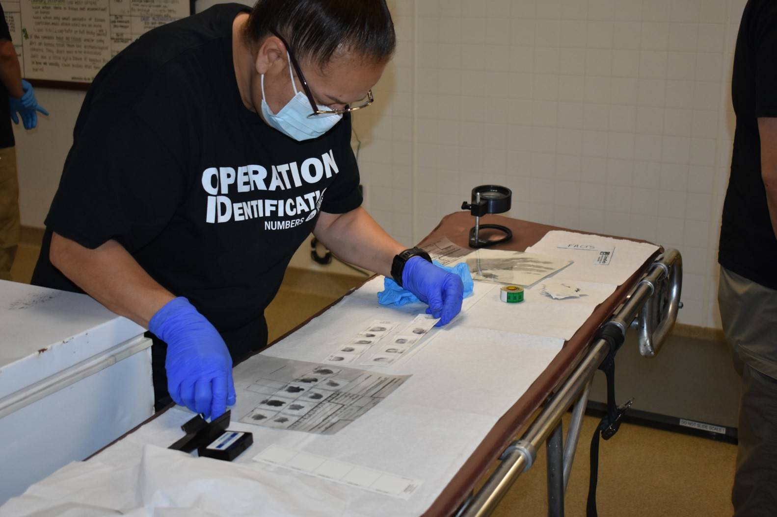 Fingerprint card organization