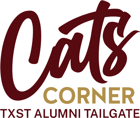 Cats Corner TXST alumni tailgate