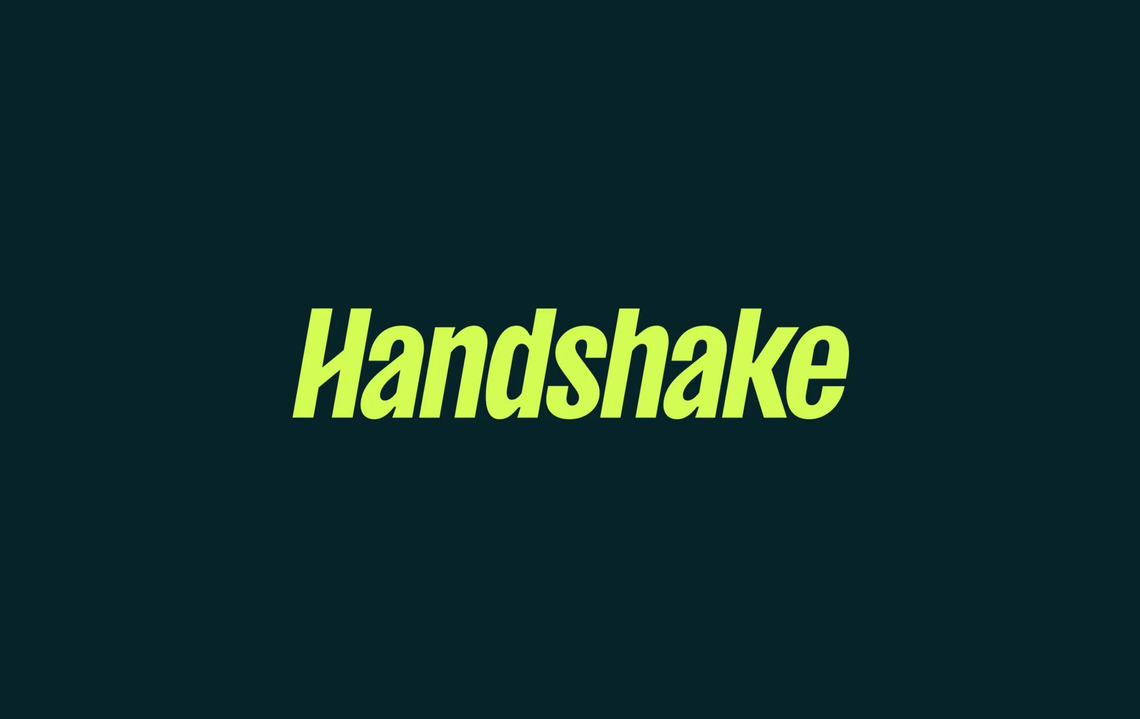 Handshake help site screenshot