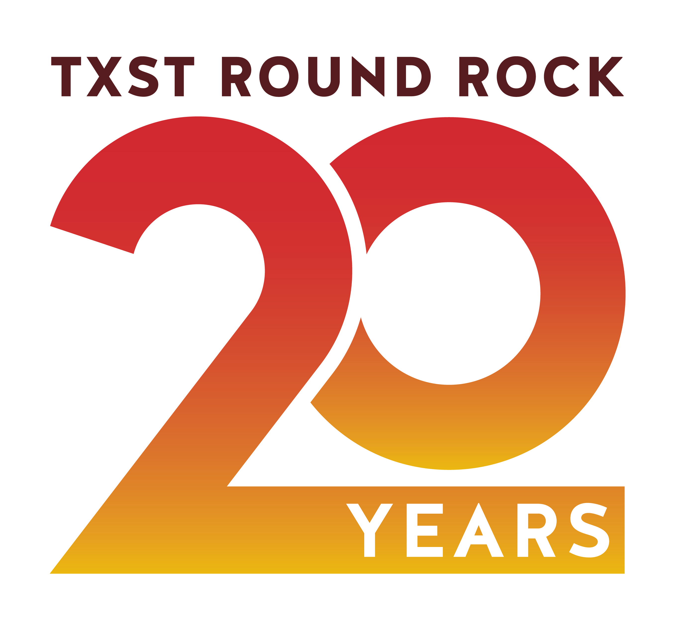 RR 20 years logo