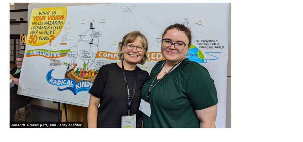 Photo of two MSW students
