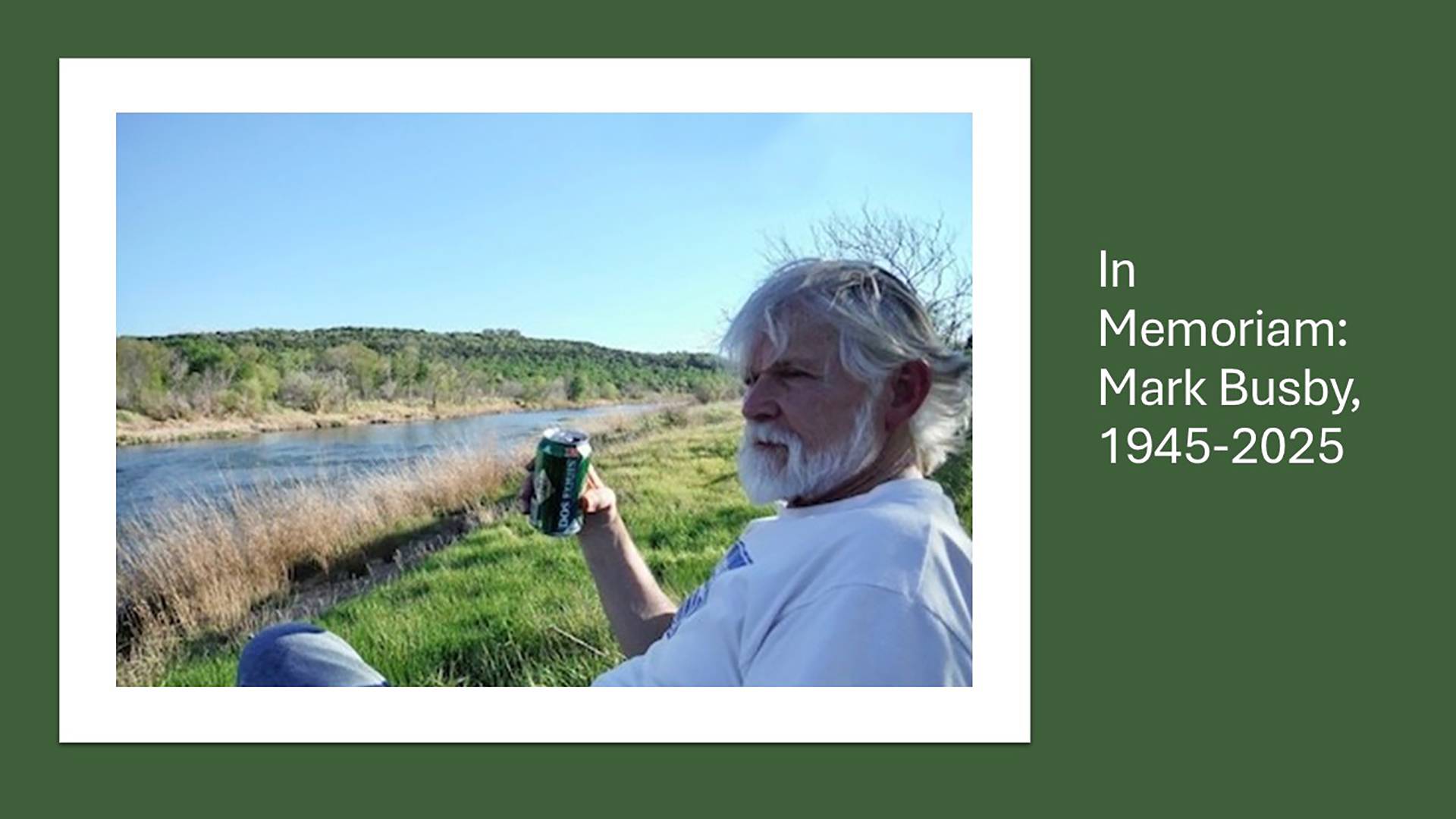 Remembering Mark Busby