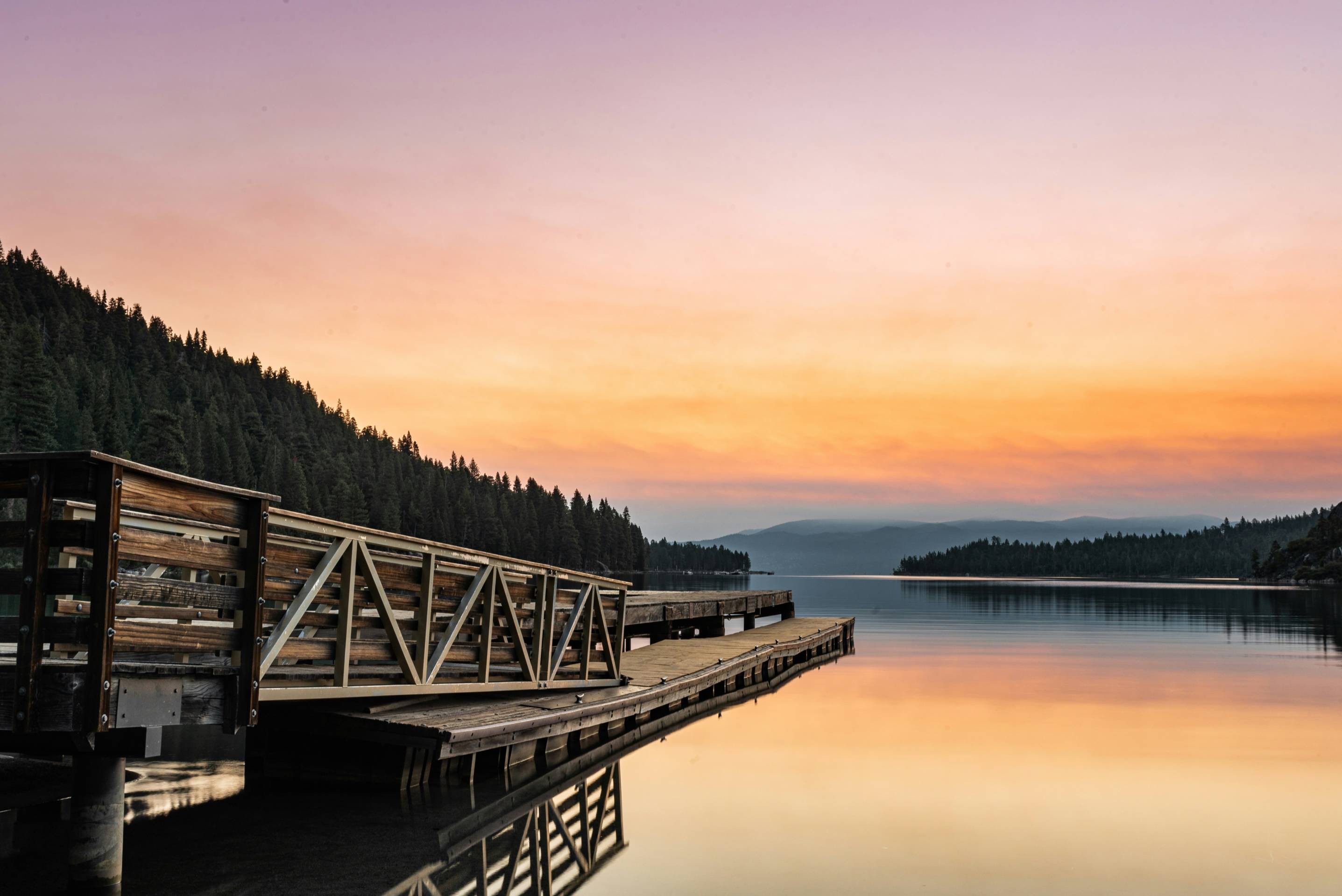 Lake Tahoe sunset