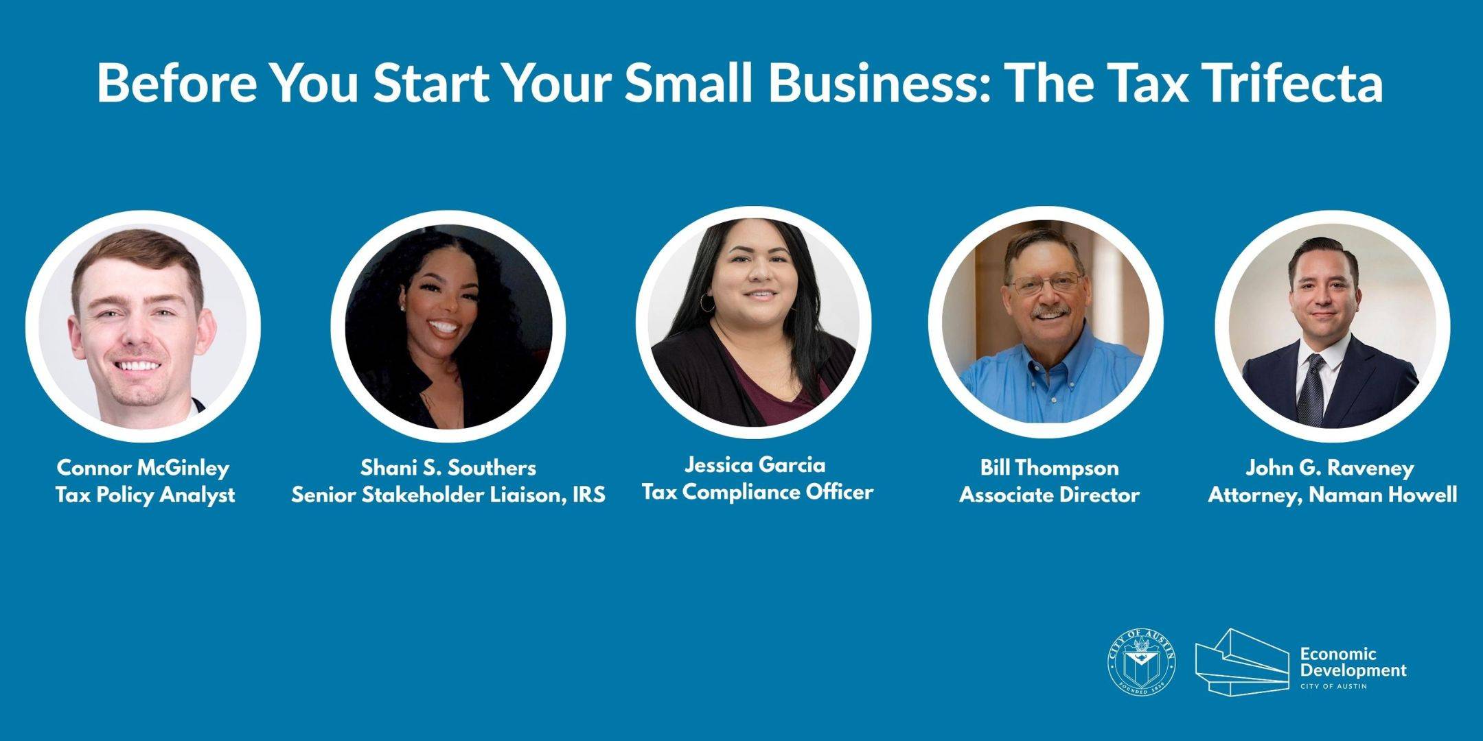 Before You Start Your Small Business: The Tax Trifecta