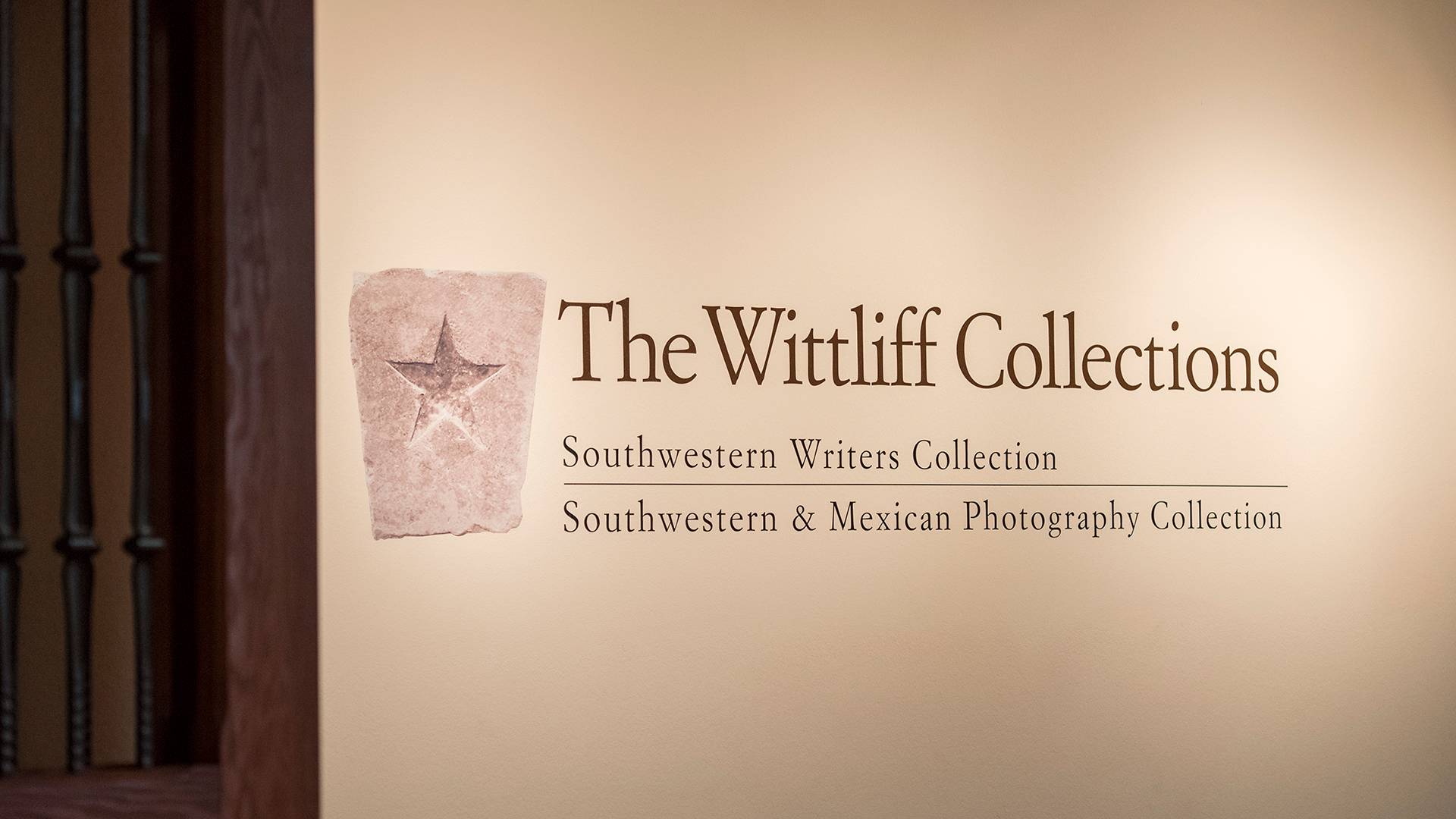 entrance to the wittliff collections at texas state university