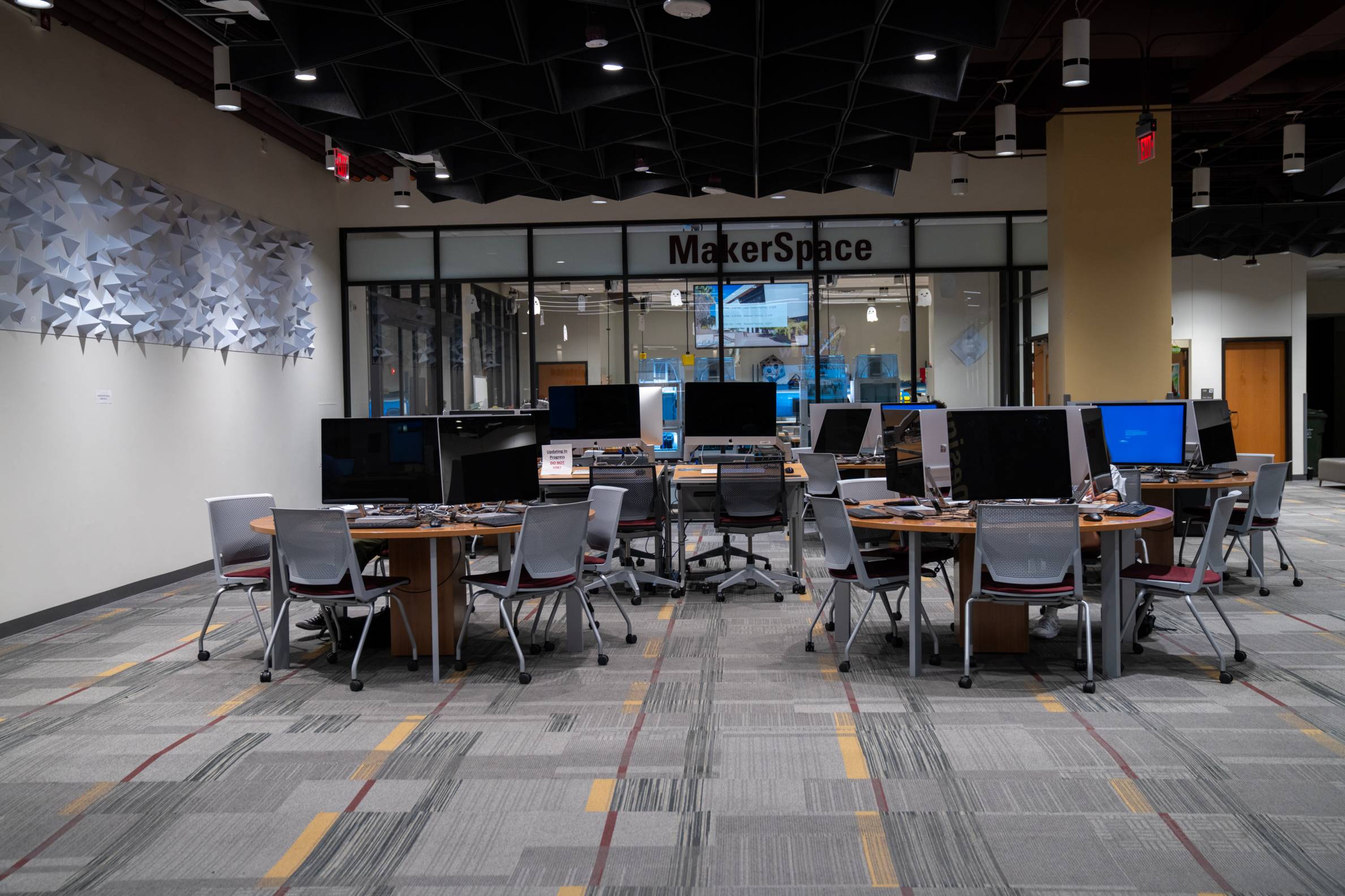 lab at night