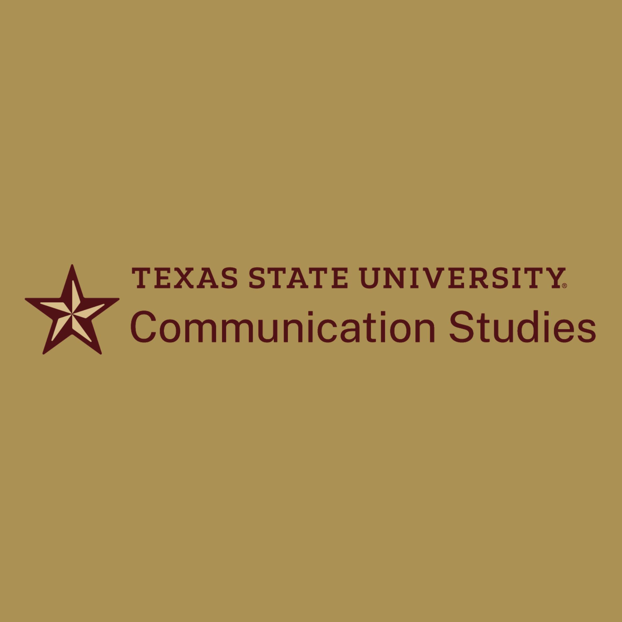commstudies logo on gold background