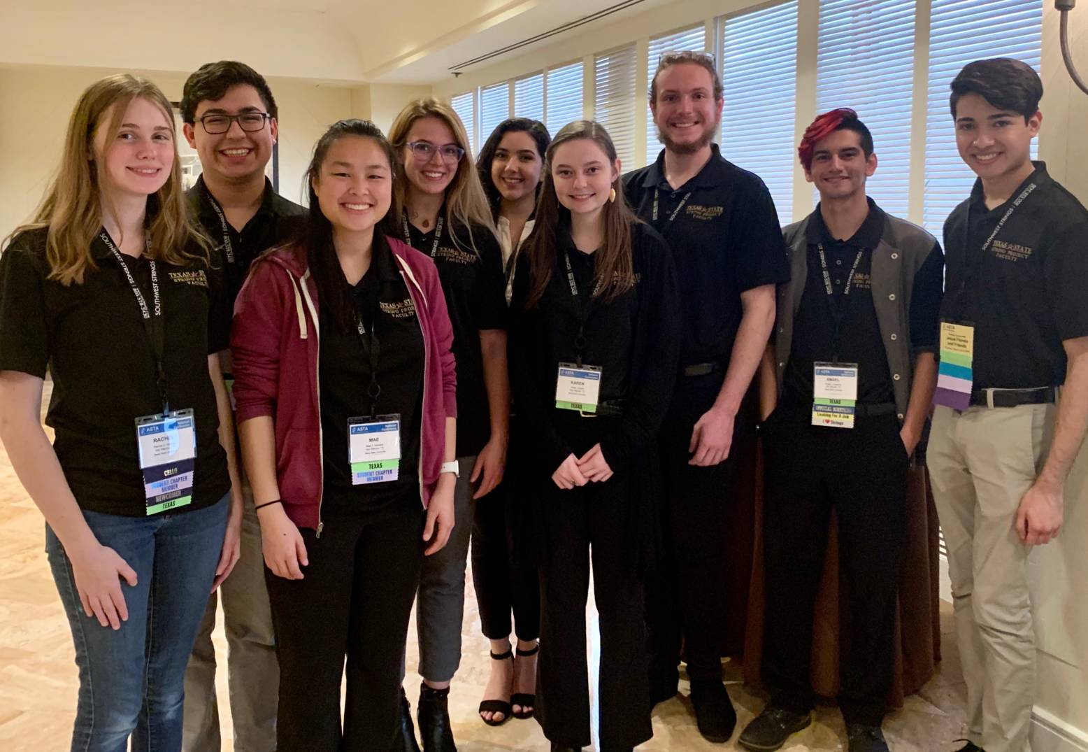 Students in ASTA at Texas State University