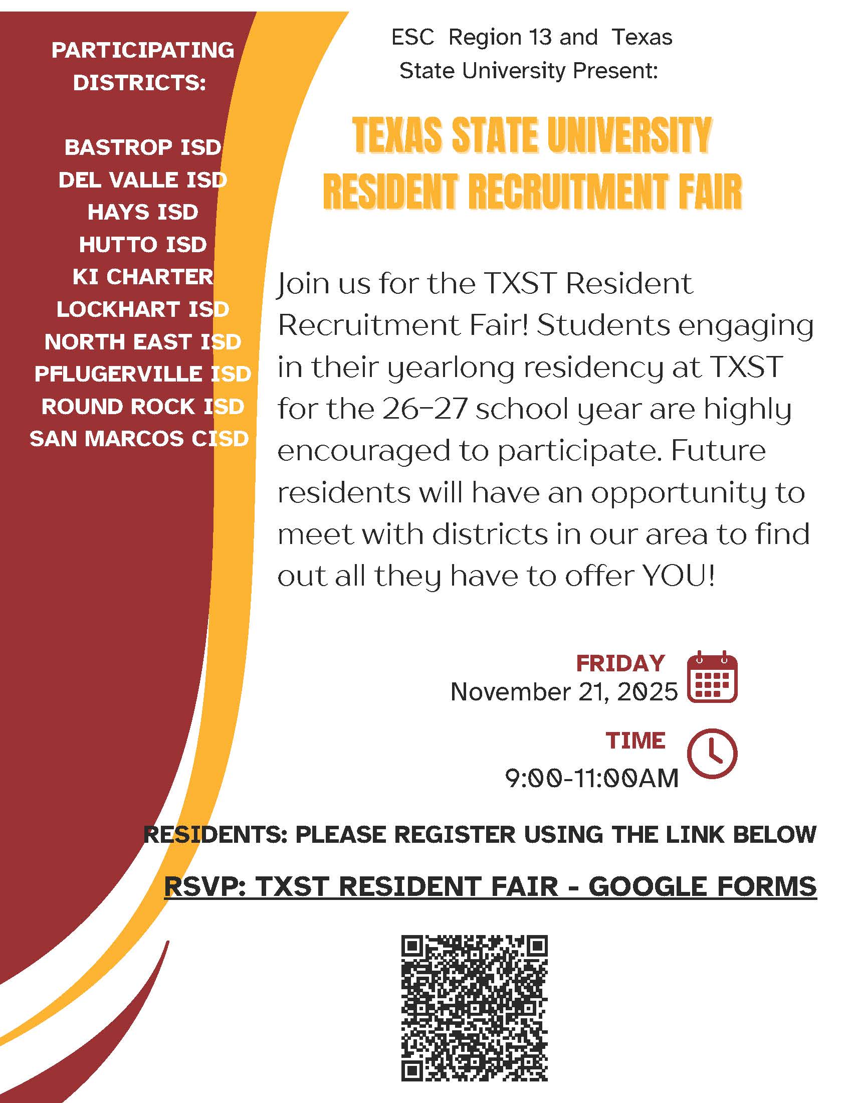 residency fair