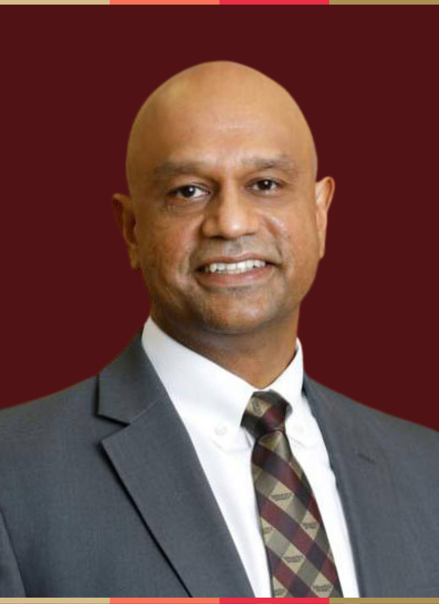 Dr. Sanjay Ramchander, Dean, McCoy College of Business