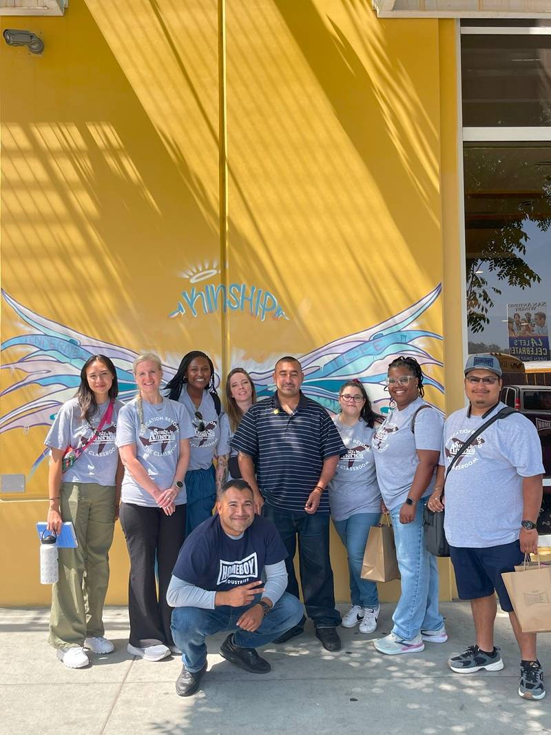 TXST students at Homeboy Industries 