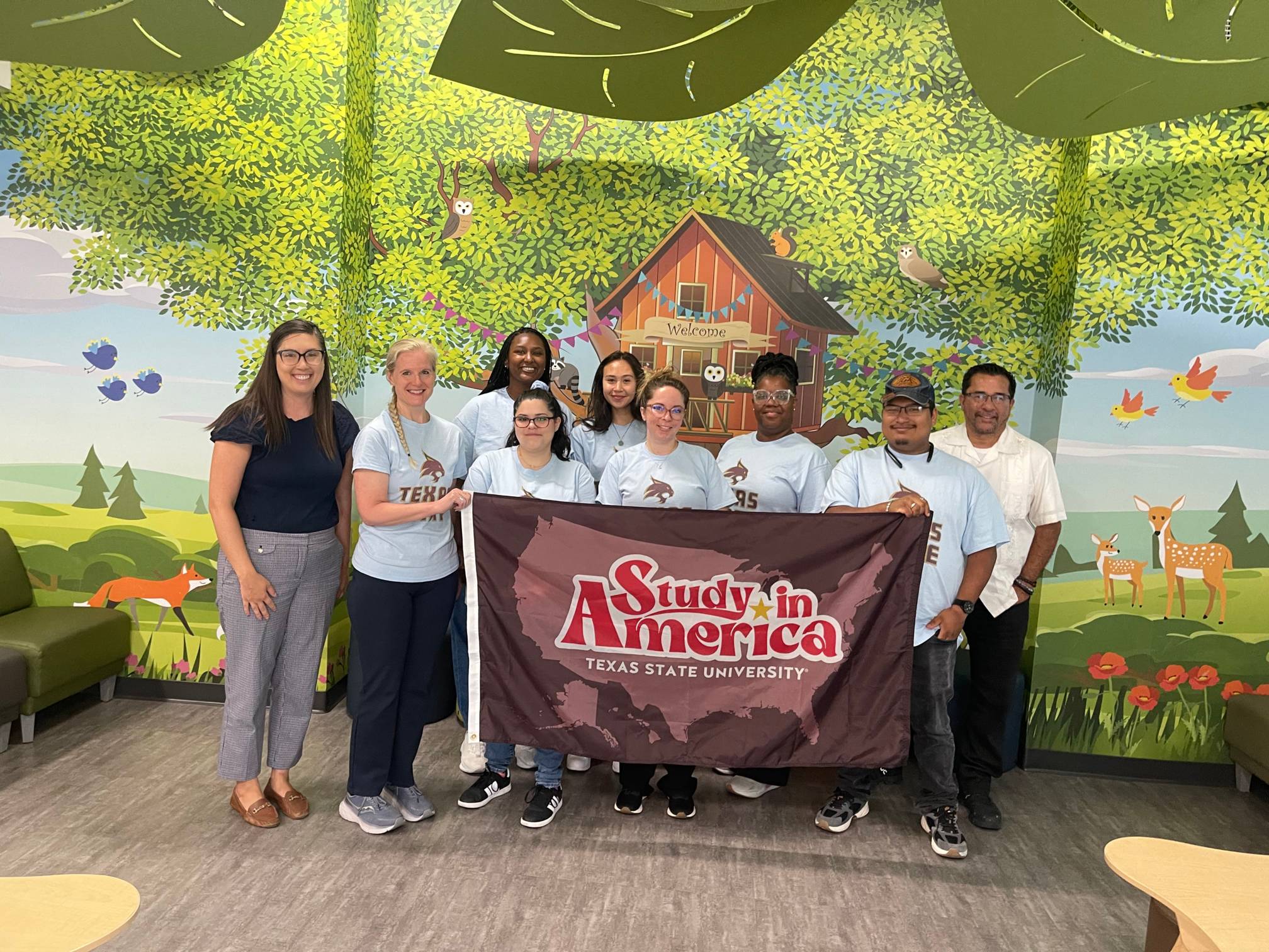 TXST students at Wellnest