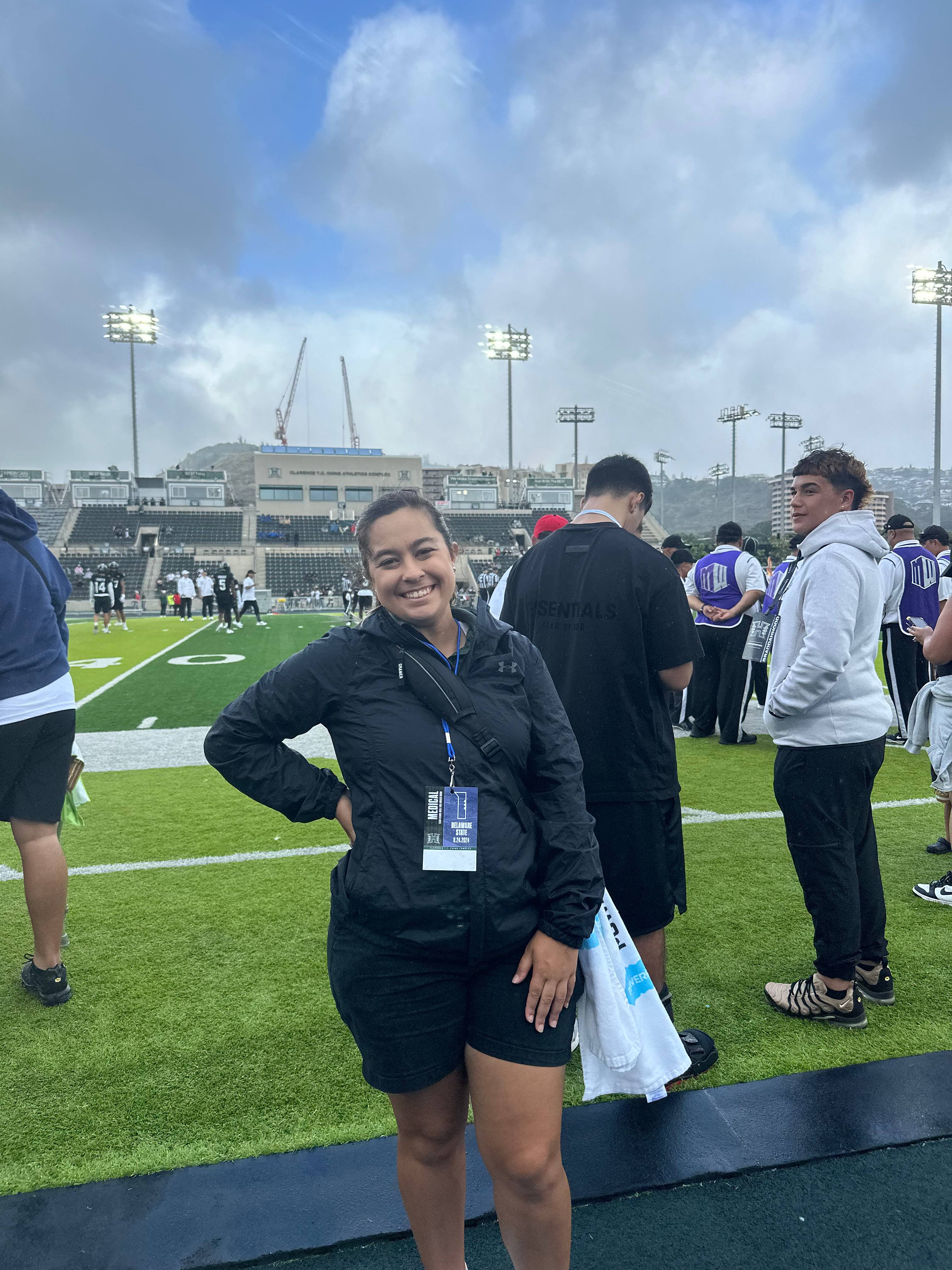 Phillips at Hawaii Football game