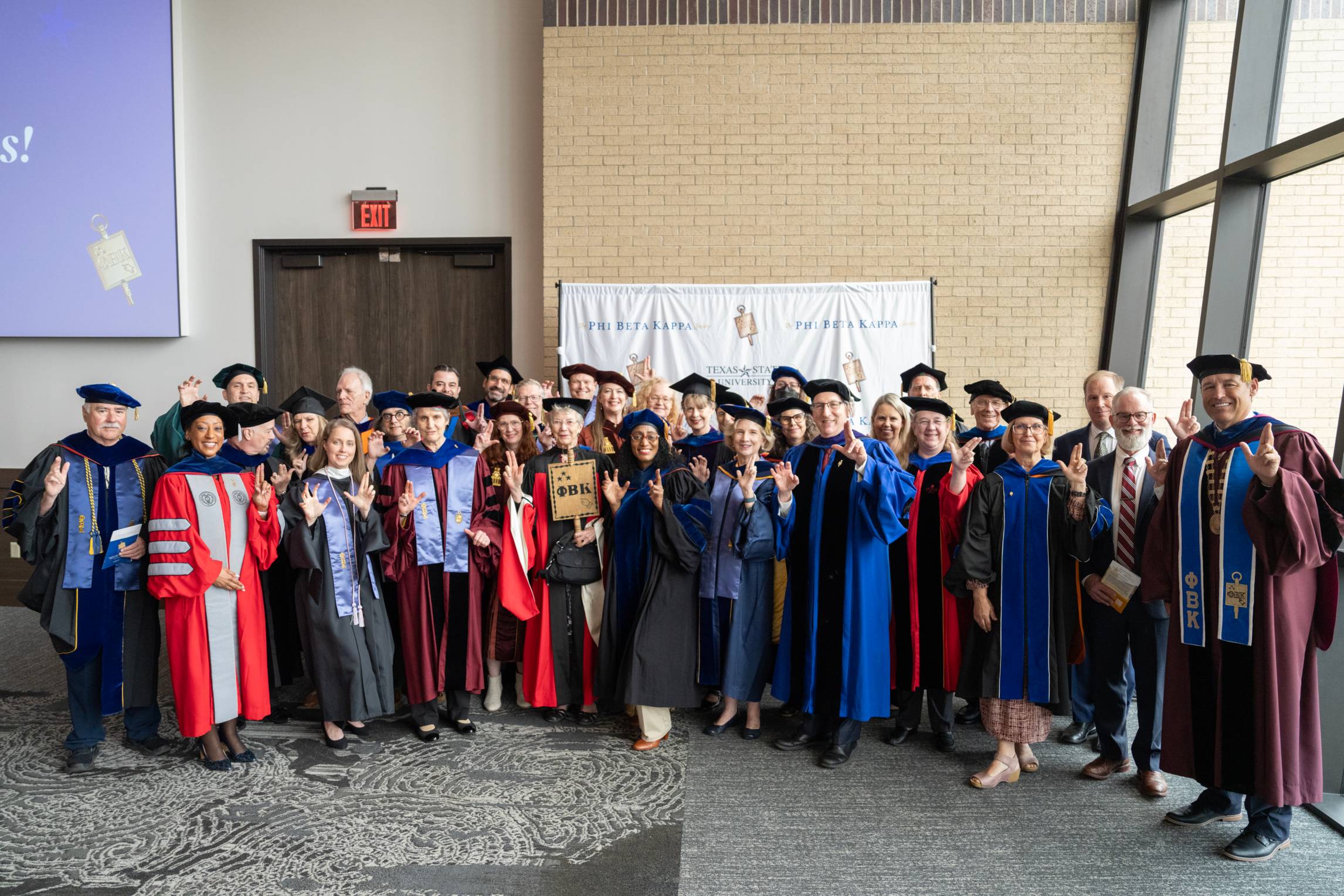 PBK Nu of Texas Installation Group Photo