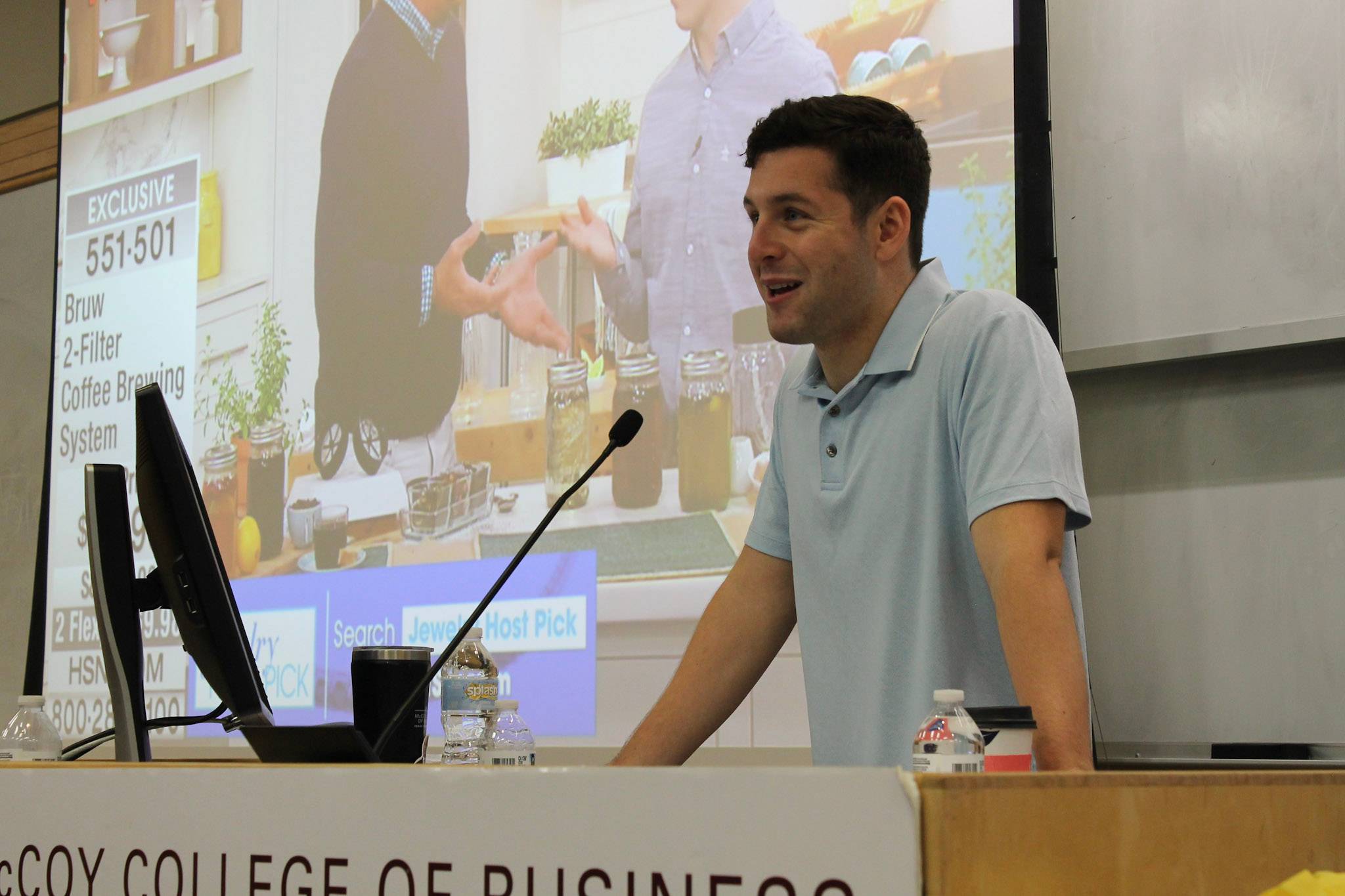 Max Feber presenting at Ignite 2.0