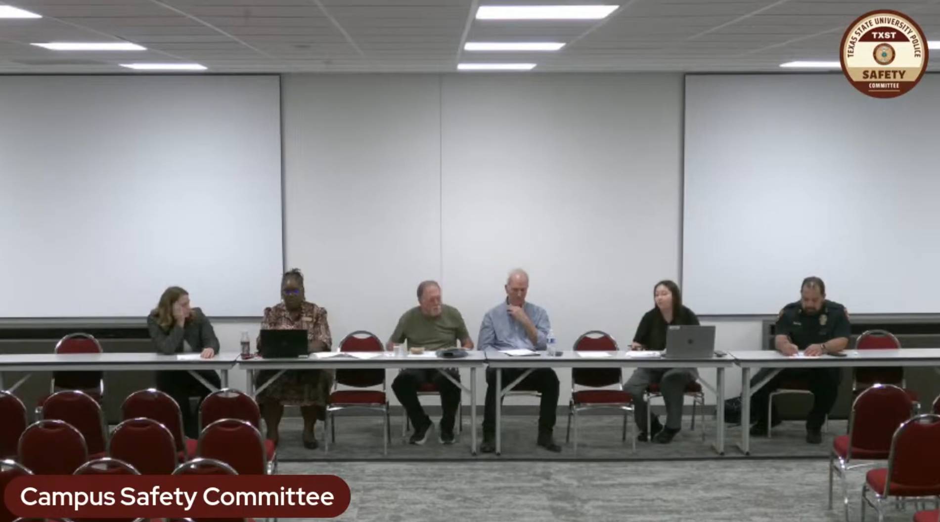 October 2025 TXST Campus Safety Committee