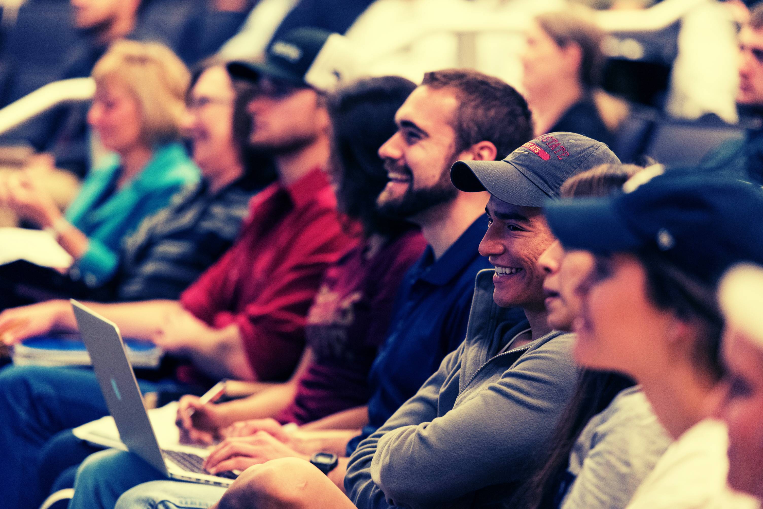 students in lecture
