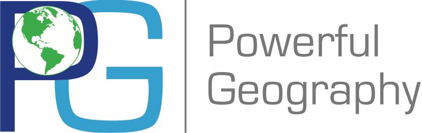 powerful geography logo