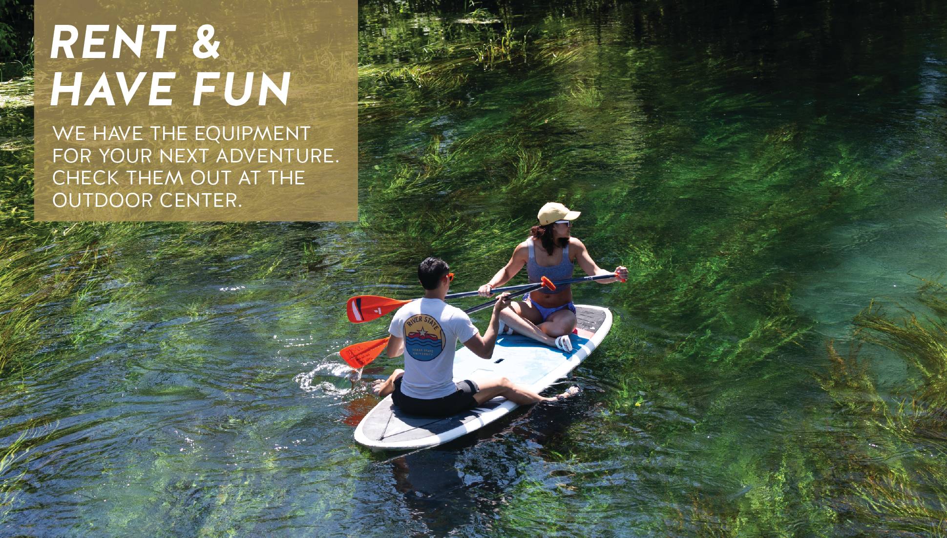 Image with Information on Outdoor Center