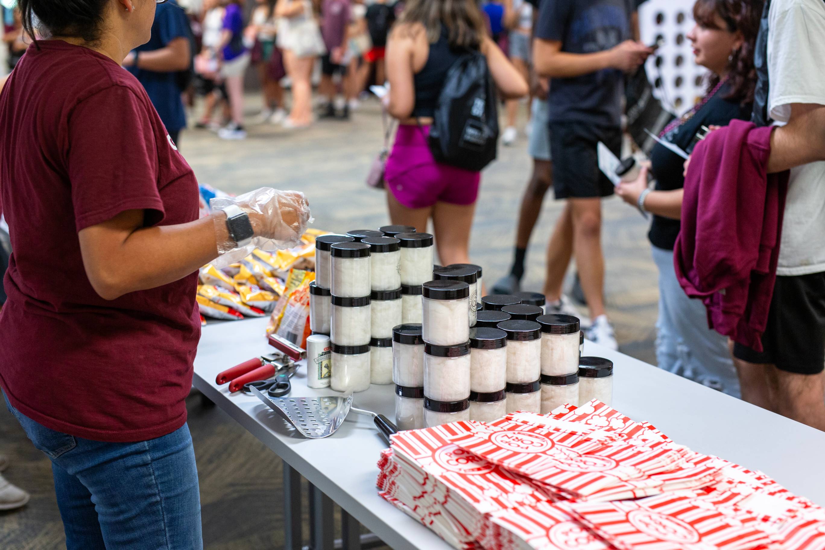 Vendor selling Cottage Food Law approved foods for Bobcat Bazaar marketplace