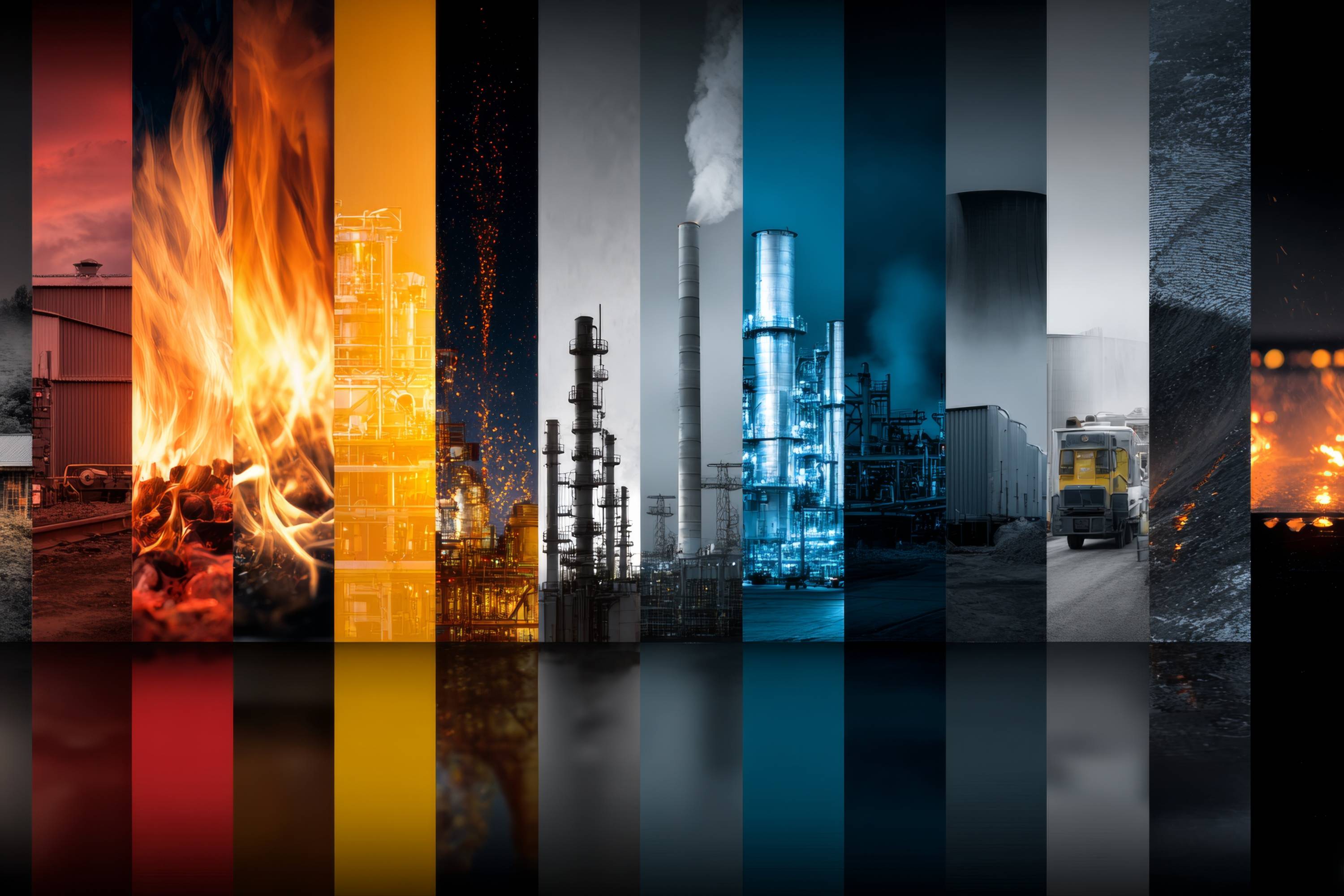 several images of different types of infrastructure