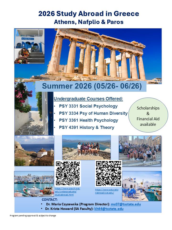 study abroad flyer