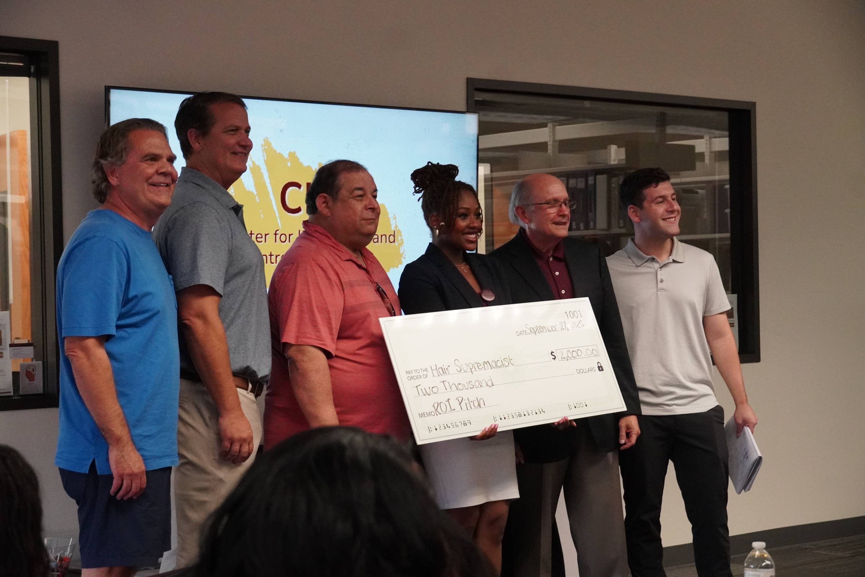 Second place winner of the ROI Pitch competition.