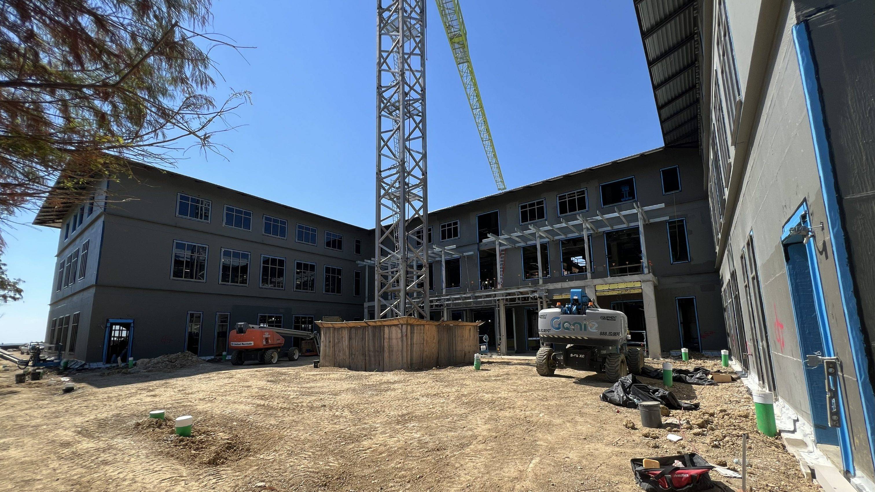 Entry Courtyard - October 2025