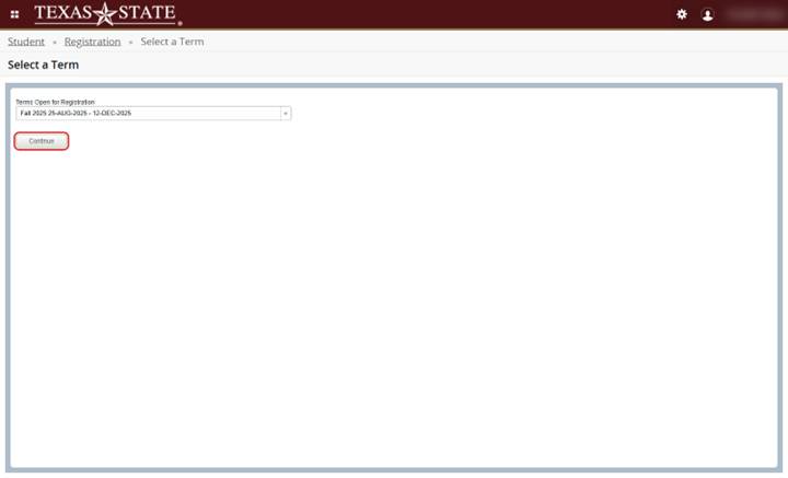 Select term
