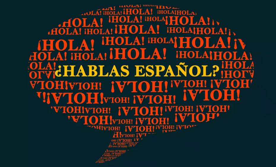 a word graphic in red and yellow