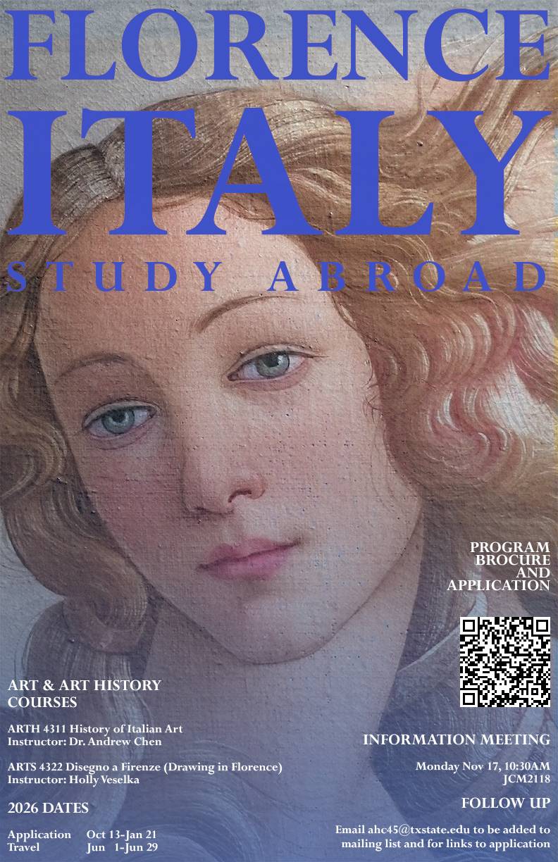 Poster for Florence 2026 Program