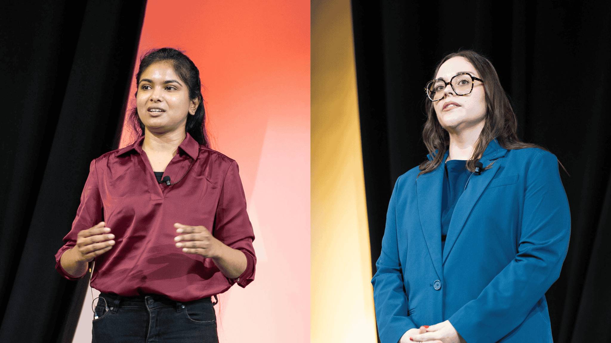 Left to Right: Heshini Weerakkody and Cassandra M. Swanson