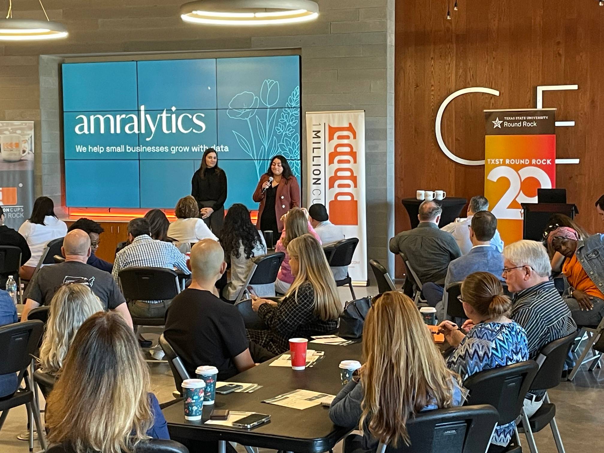 another speaker on the stage