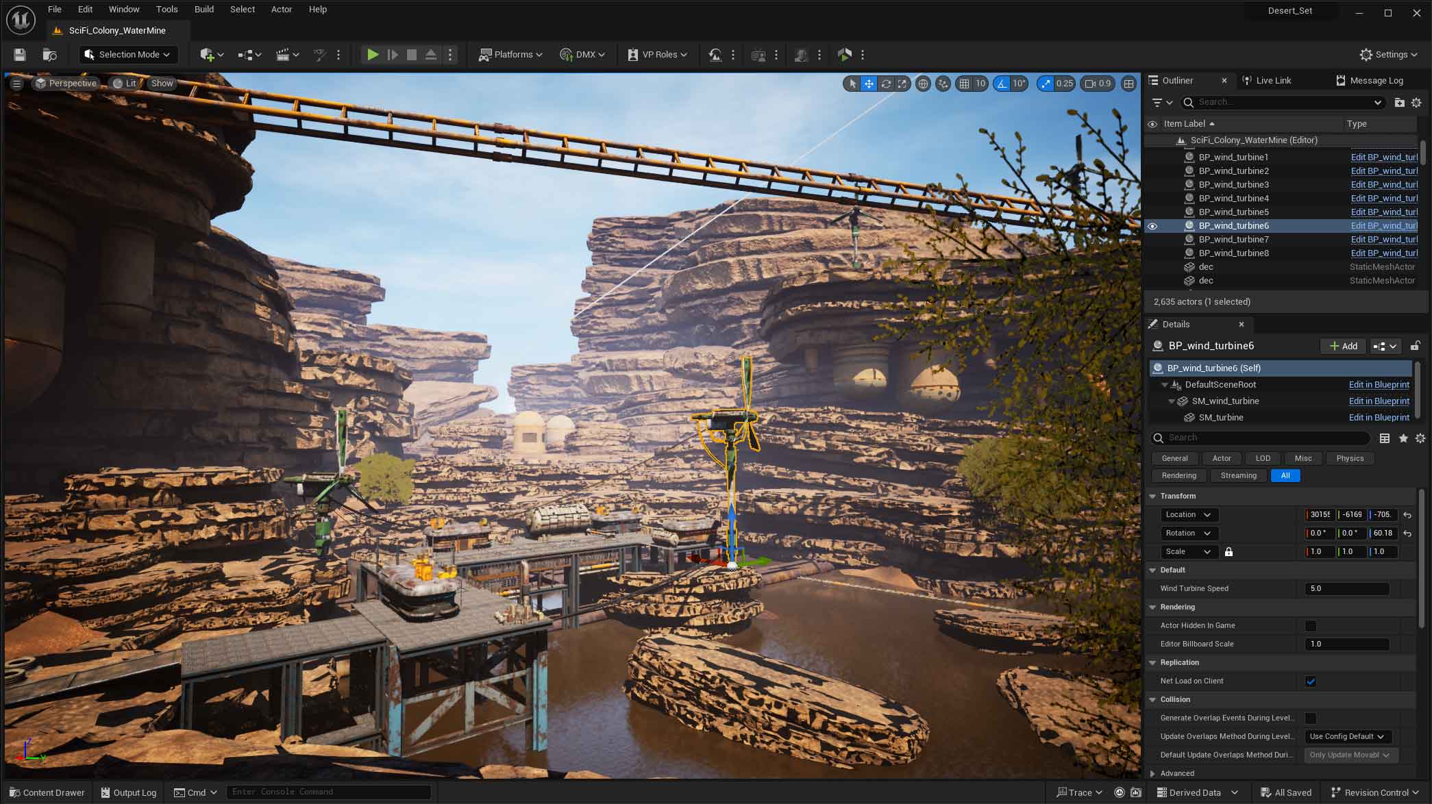 a scene of graphics made with unreal engine