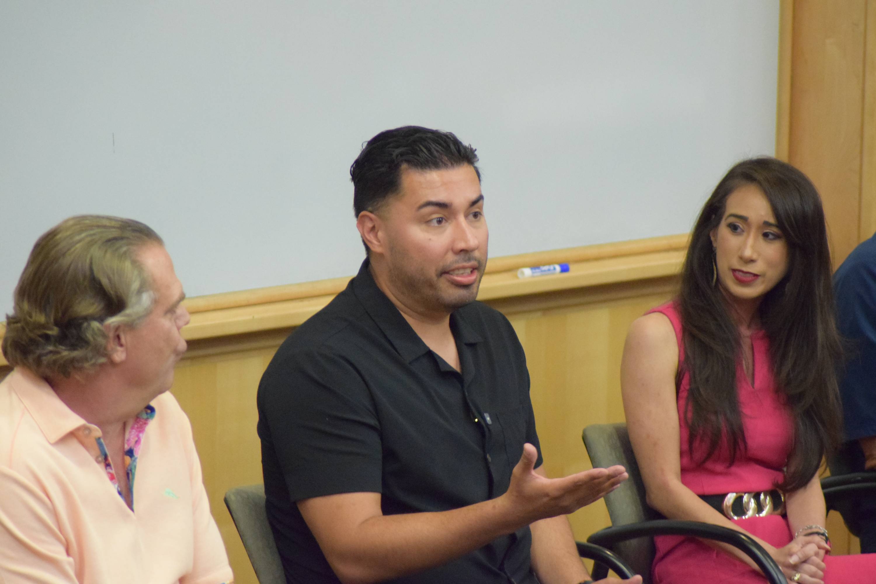 Mark speaks on a panel at Ignite 3.0.